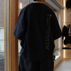 TIGHTBOOTH | 「GTB-07T」 Dual Arena Logo Tee #Black [GOOPI-25AW-OCT-01]