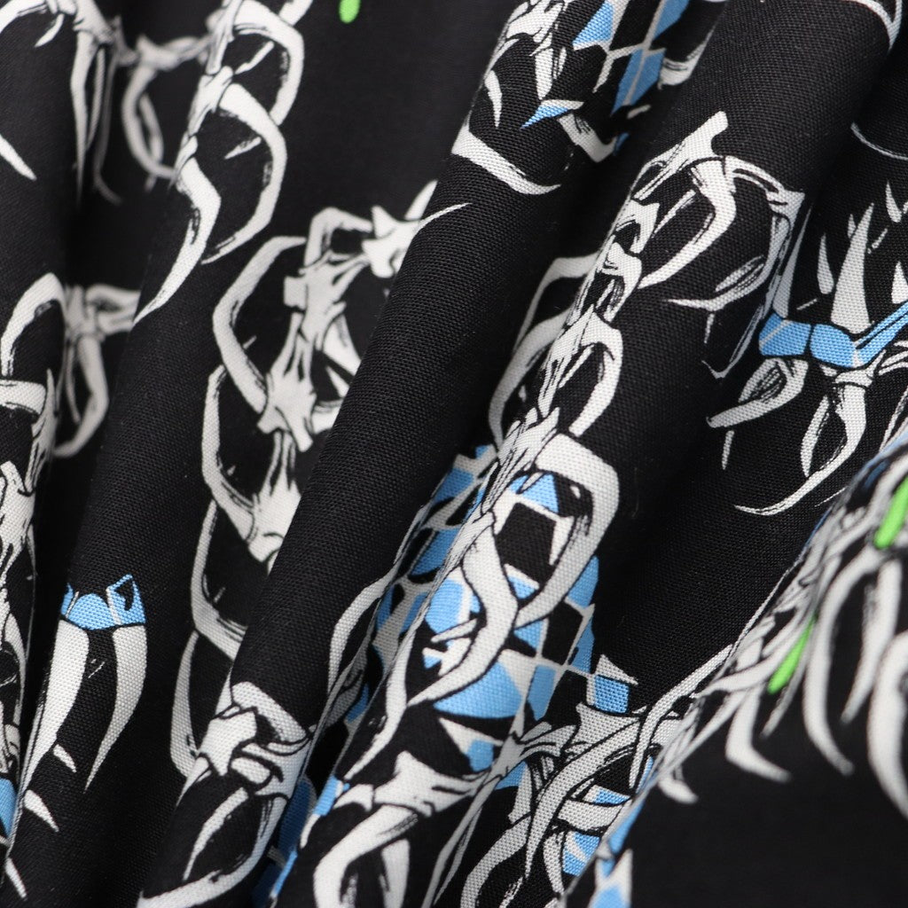 HAWAIIAN SHIRT L/S ( TYPE-4 ) #BLACK [25FW-WMS-HI04] - cocorozashi