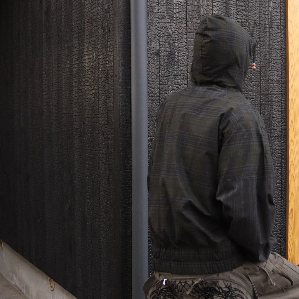 鬼 HOODIE #BLACK × GREEN [JI-25AW-HD01]