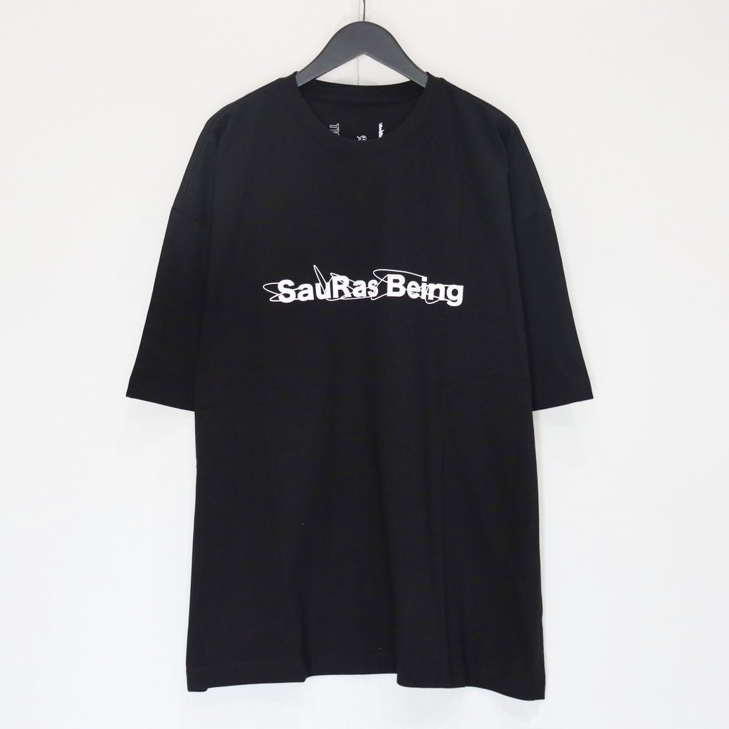 SauRas Being | S/S T-SHIRT #Black [SS25-SRB04]