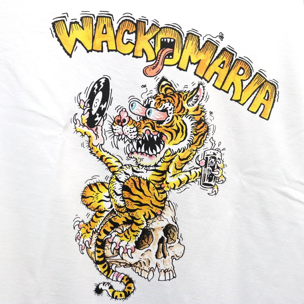 TIM LEHI | WASHED HEAVY WEIGHT CREW NECK T-SHIRT #WHITE [26SS-WMT-WT01]