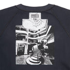 MD P2P RAGLAN LONG SLEEVE #CHARCOAL [CES28CS23]