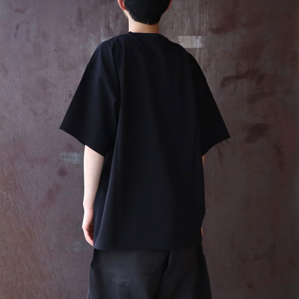 SND1 - Basic Pocket Tee (Ver. Sharp) #Black [GOOPI-26SS-APR-01]