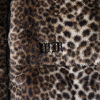NANGA | LEOPARD FUR DOWN JACKET #BEIGE [24FW-WMO-NA06]