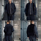 BARBARIAN FLIGHT JACKET #BLACK [RJ2501001]