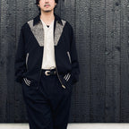 WOLF'S HEAD | 50'S JACKET -B- ( TYPE-2 ) #BLACK [WOLFSHEAD-WM-BL23]