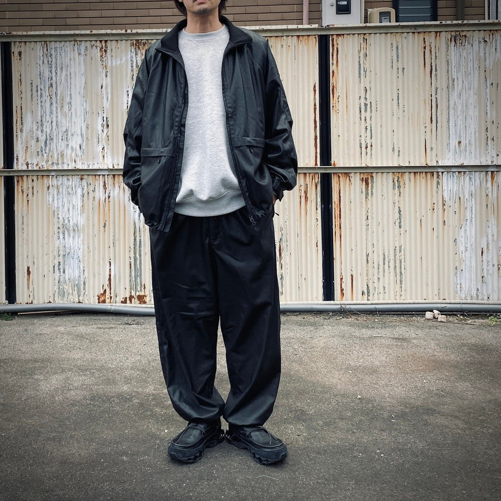 TECH SYNTHETIC SKIN WINDBREAKER PANTS #BLACK [BP-40025W]