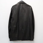 LEATHER JACKET ( TYPE-1 ) #BLACK [26FW-WMO-JK01]
