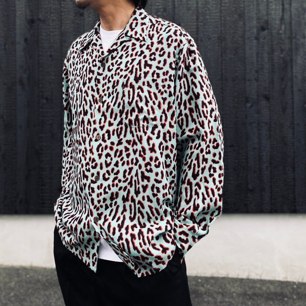 HAWAIIAN SHIRT L/S ( TYPE-1 ) #MINT [26FW-WMS-HI01]