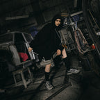 "7-C1" G-System 連帽外套 #BLACK [GOOPI-23AW-OCT-02]