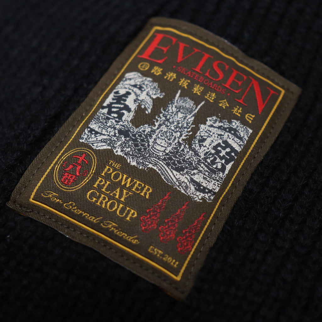 DRAGON TAG WATCH CAP #Black [25FW_H07]