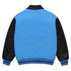 LEATHER VARSITY JACKET ( TYPE-1 ) #BLUE [26SS-WMO-BL05]