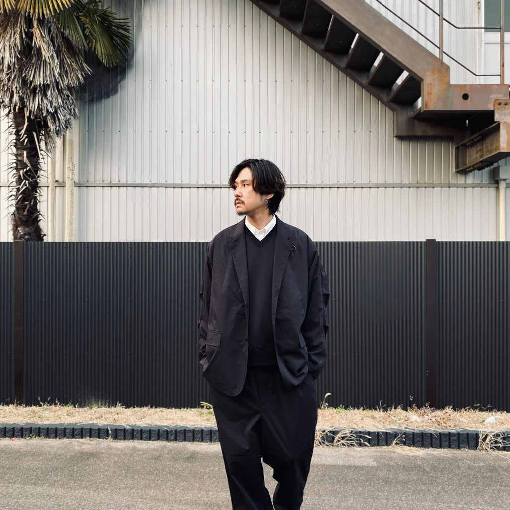 TECH SCUBA KNIT VEST #BLACK [BE-42026]