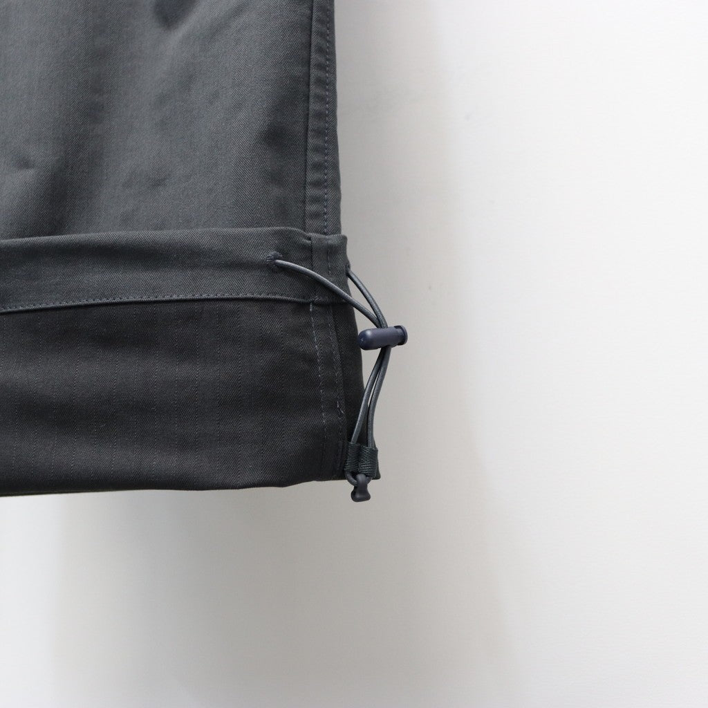 TECH EASY TROUSERS HERRINGBONE #CHARCOAL [BP-53026]