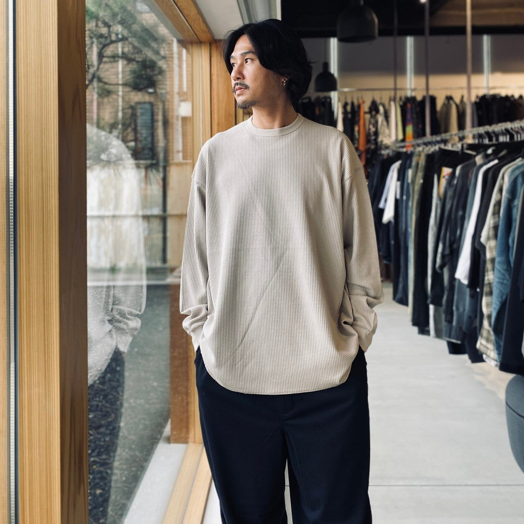 TECH THERMAL CREW L/S #ECRU [BE-34026W]