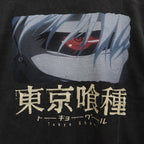 東京喰種 | 長袖T卹（金木研 BACK BORN）#黑色 [TTGM25SM005]