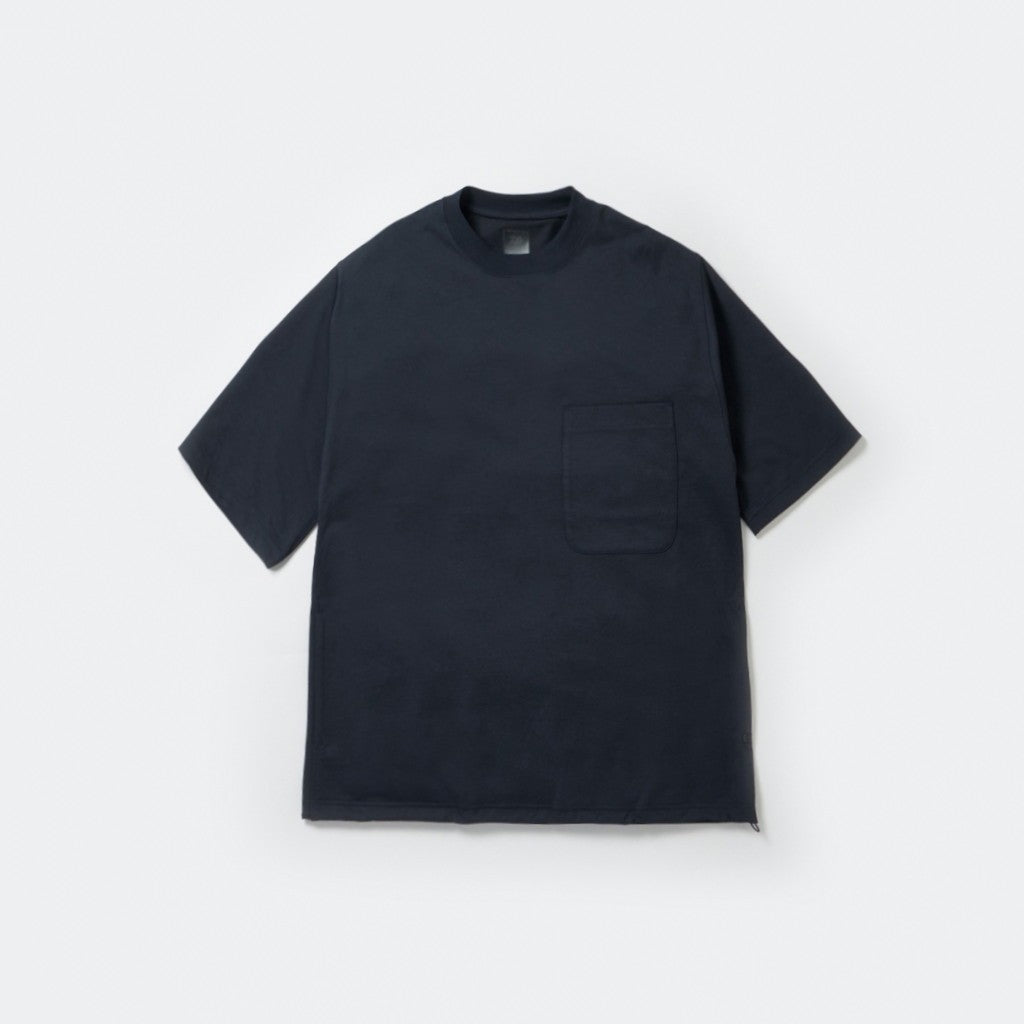 TECH TEE POCKET CREW #NAVY [BE-32024]