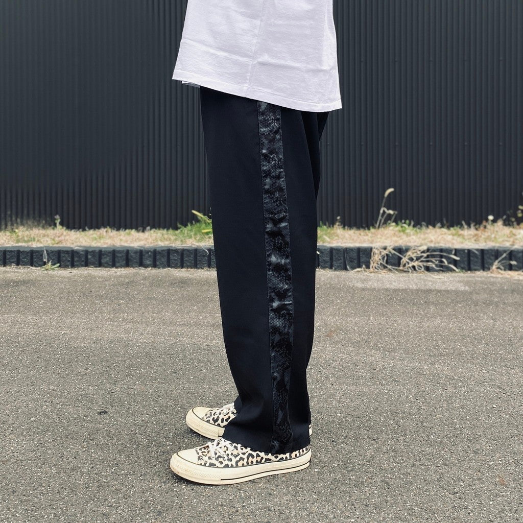 Side line python pants #black [BV-PT2600510]