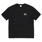 WASHED HEAVY WEIGHT CREW NECK T-SHIRT ( TYPE-1 ) #BLACK/WHITE [26FWE-WMT-WT01]
