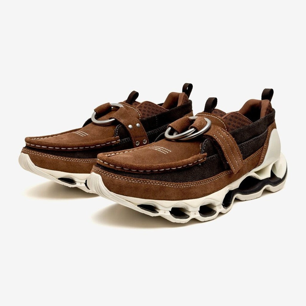 ■抽選応募 【Womens】 WAVE PROPHECY RING MOC SETSUMASA KOBAYASHI #BROWN / OFF WHITE [D1GD261901]