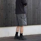 FANG SHORTS #CHARCOAL [JI-26SS-PT04]