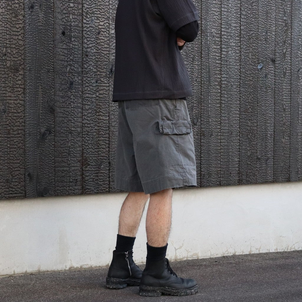 FANG SHORTS #CHARCOAL [JI-26SS-PT04]