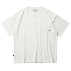 STRETCH FIBER POCKET TEE #White [25SS-T03]