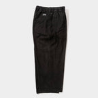 麂皮寬鬆褲 #黑色 [FW25-B12]