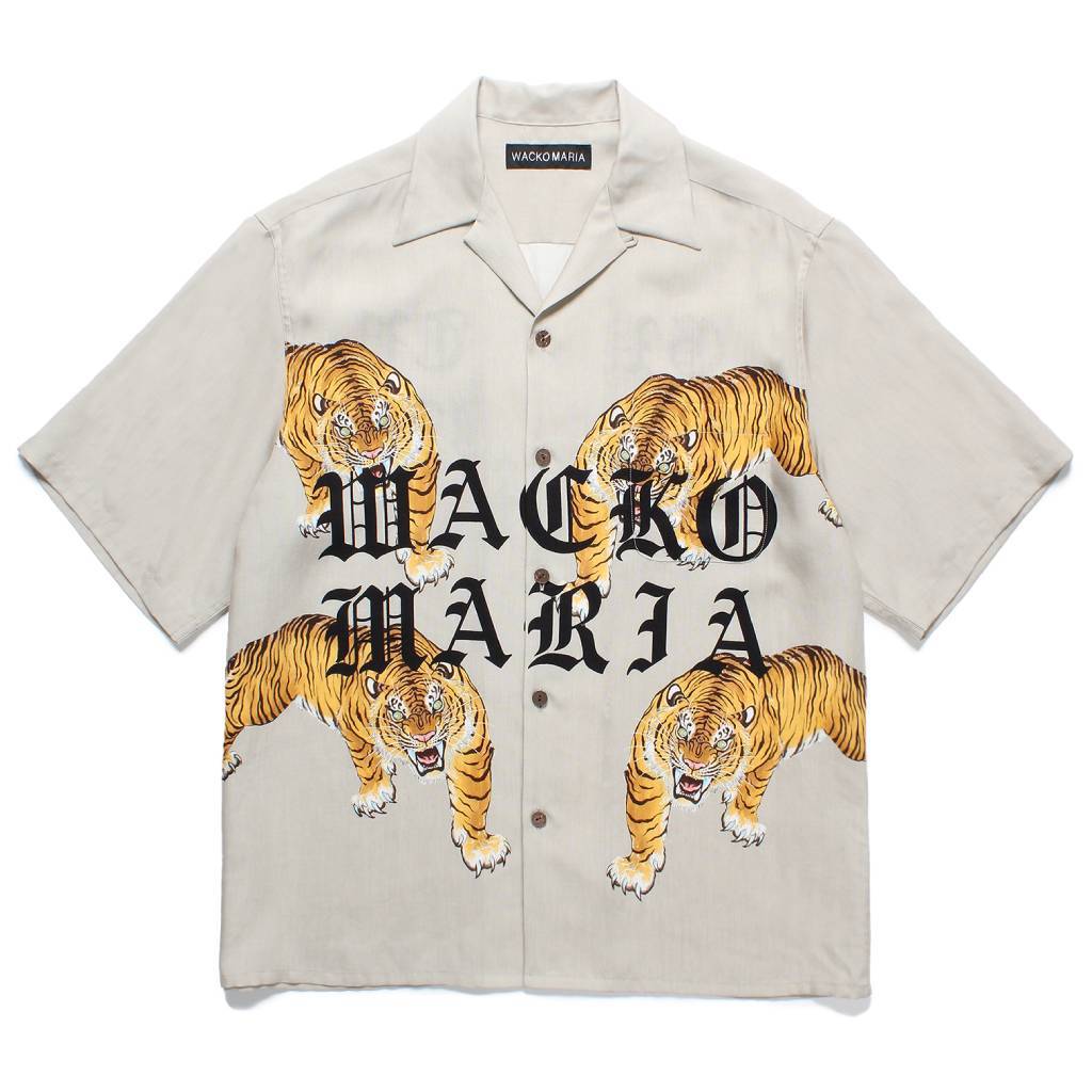 夏威夷襯衫 S/S（TYPE-7）#米色 [25SS-WMS-HI07]