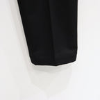 DOUBLE PLEATED CHINO TROUSERS #BLACK [25SS-WMP-PT13]