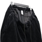 VELOUR BIG SHORTS #Black [SS26-B07]
