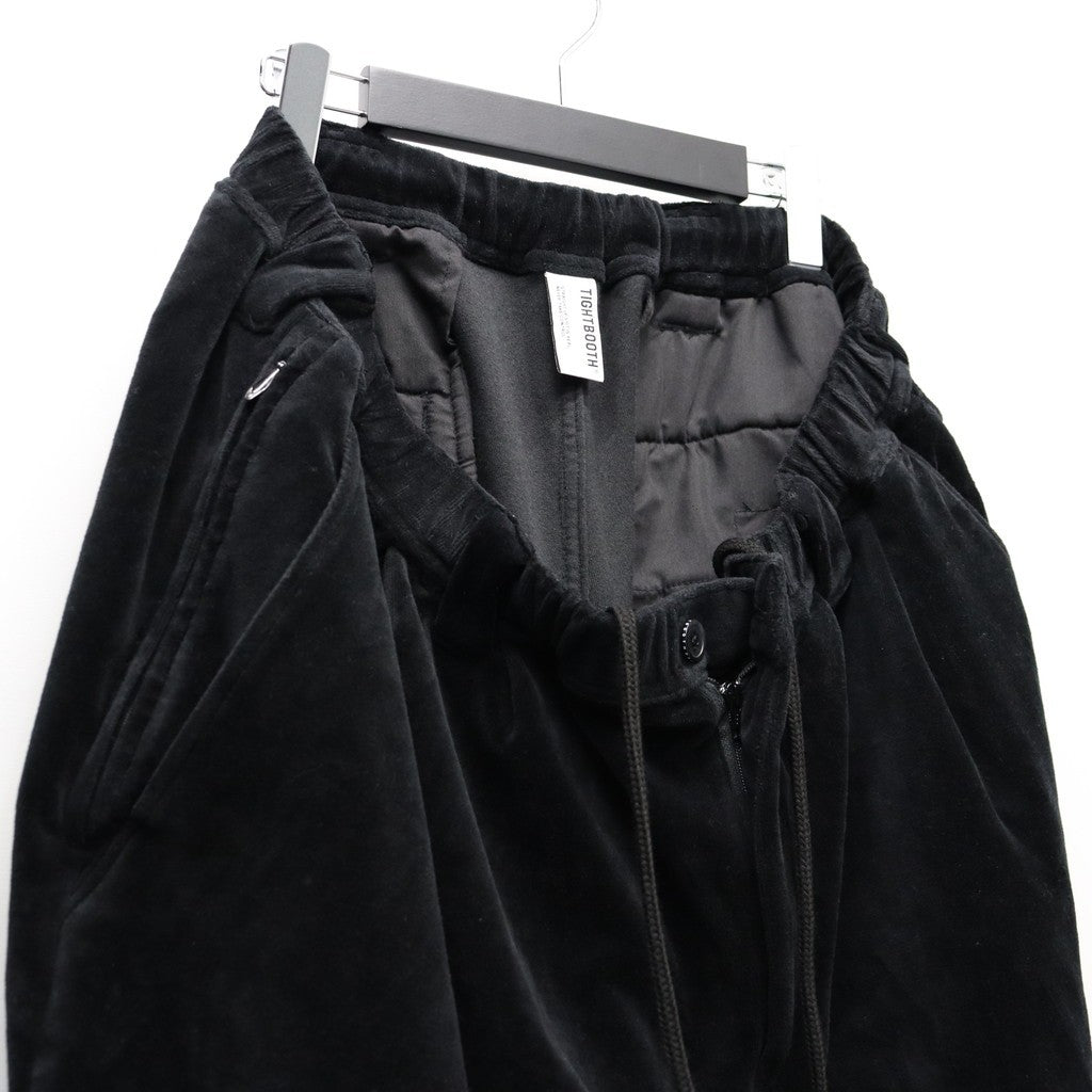 VELOUR BIG SHORTS #Black [SS26-B07]