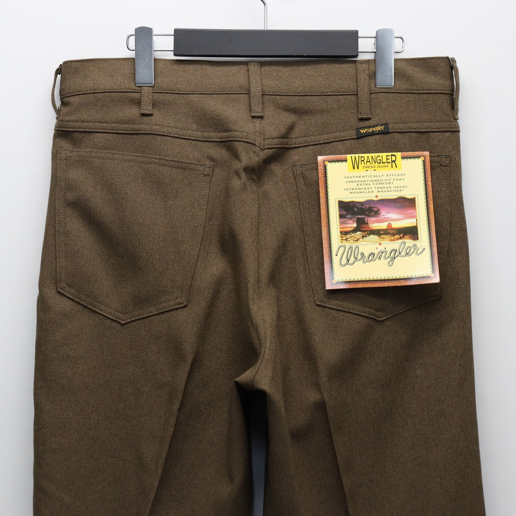 パンツ WACKO MARIA WRANCHER DRESS JEANS BROWN Wrangler Wrancher Dress Jeans - Brown – RR Western Wear