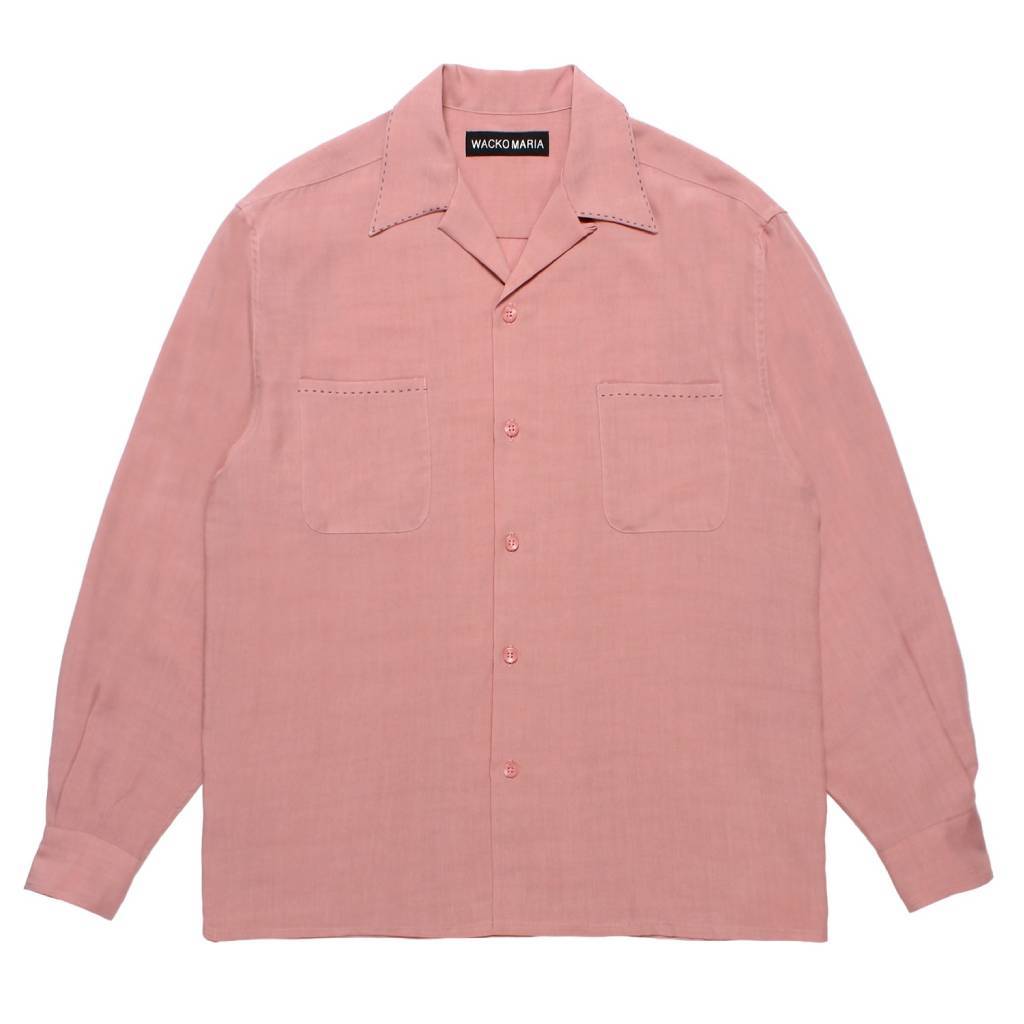 50'S SHIRT L/S ( TYPE-5 ) #PINK [25FW-WMS-OC10]