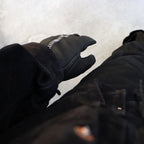 Artisan's Hand-stuffed (VEGETABLE TANNING PIG LEATHER) #BLACK [M-P4-AC2]