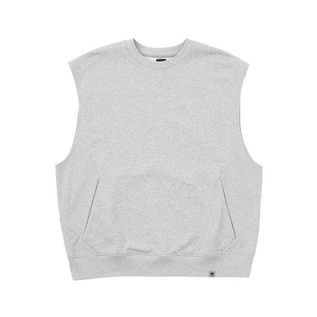 URAKE NO SLEEVE VEST #GRAY [MNA-LAN-23]