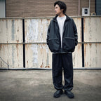 TECH SYNTHETIC SKIN WINDBREAKER PANTS #BLACK [BP-40025W]