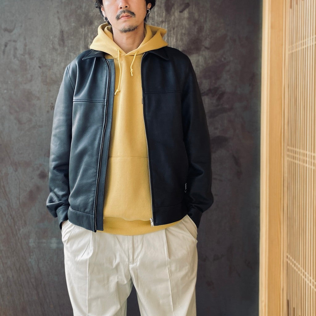 MIDDLE WEIGHT PULLOVER HOODED SWEAT SHIRT #YELLOW [26SS-WMC-SS07]