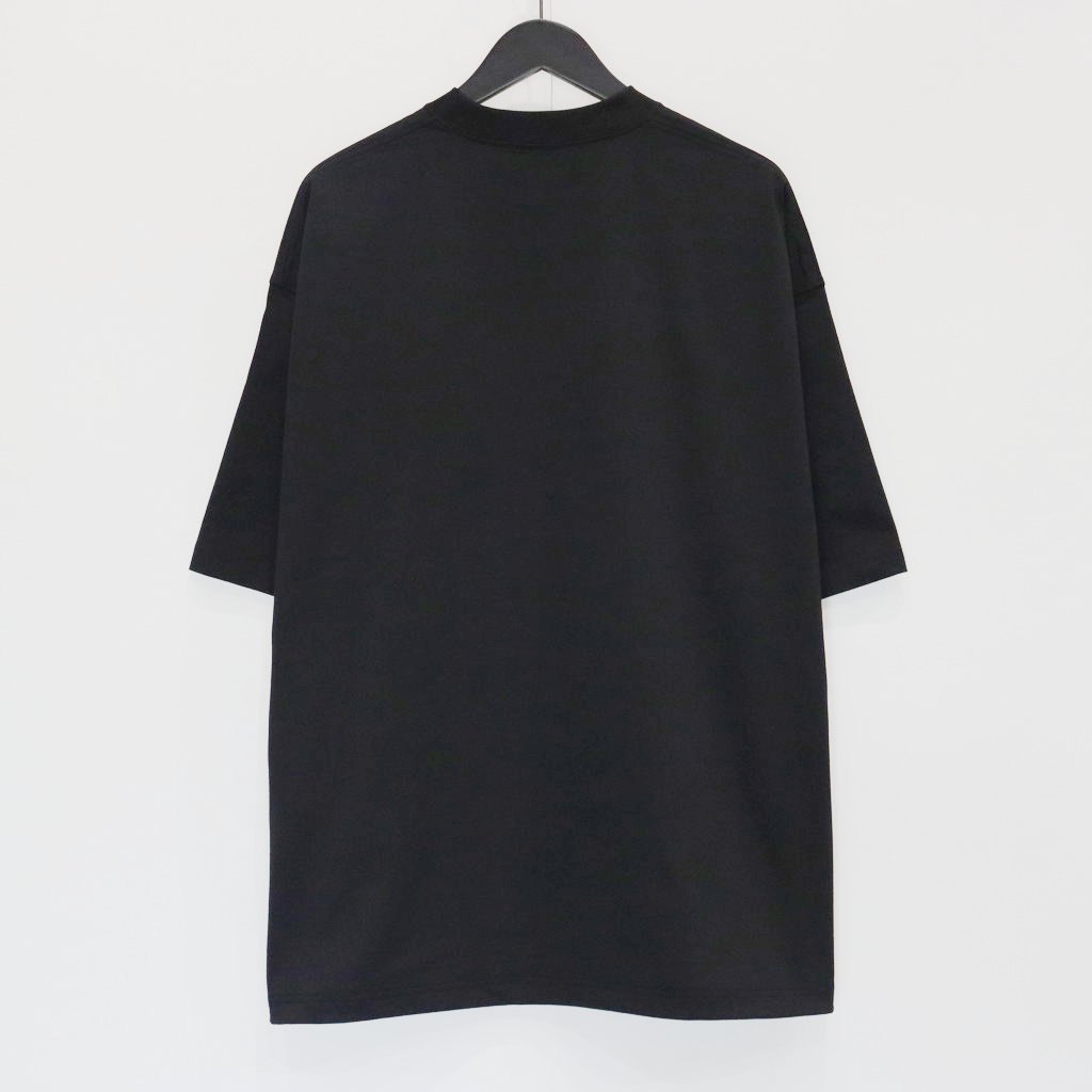 TECH DRAWSTRING S/S TEE #BLACK [BE-41025]