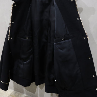 WESTERN JACKET -A- ( TYPE-1 ) #BLACK [24FW-WMO-BL17]