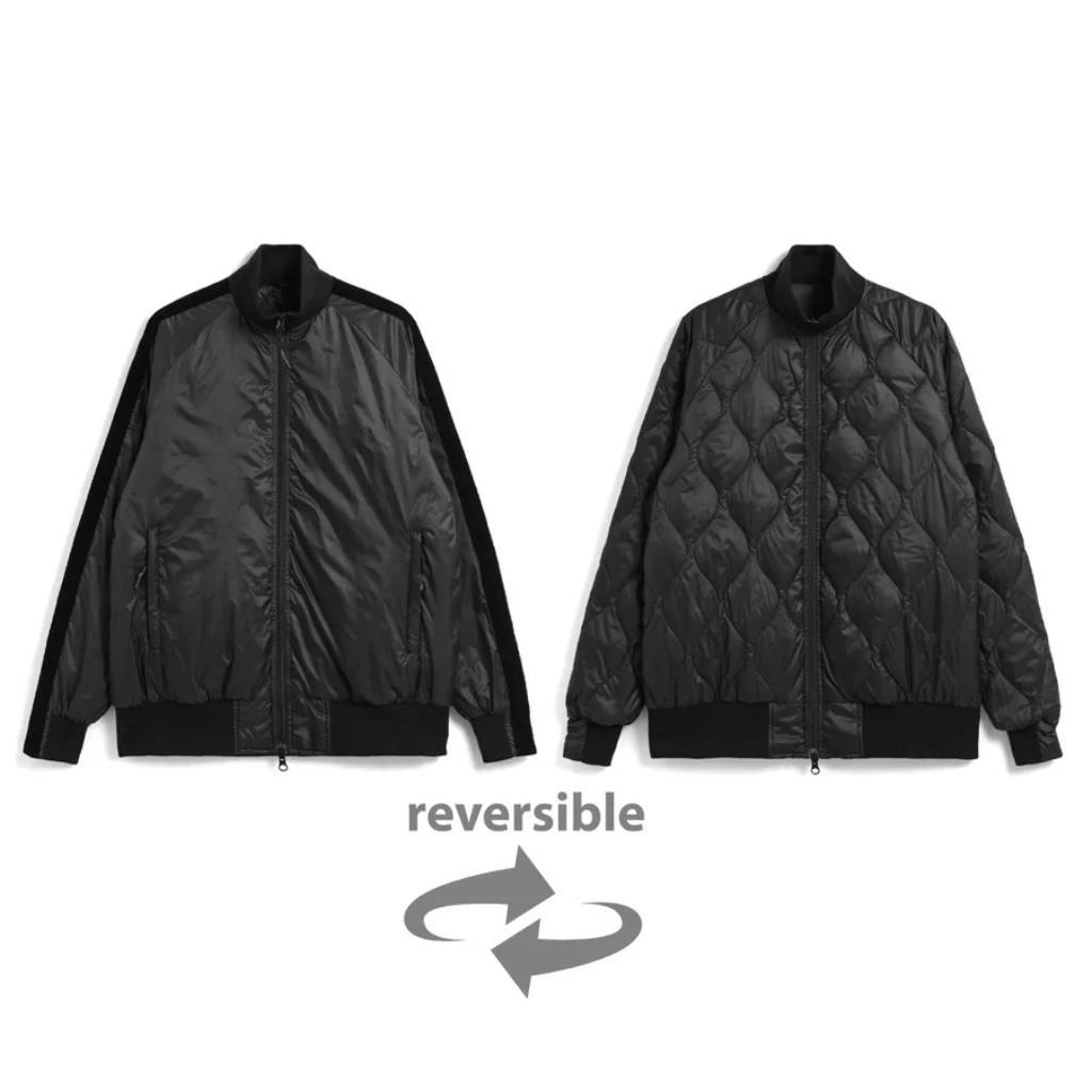 TRACK NYON DOWN JACKET #BK（LINE/BLACK） [TAION-JK13JS