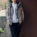 NANGA | LEOPARD MOUNTAIN PARKA #GRAY [26FW-WMO-NA08]
