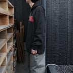 WORN-OUT 「RAGE AGAINST MACHINE」 HOODY #BLACK [tl24f040]