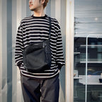 網眼單肩包（小號）#黑色 [BCL-91（網眼）]