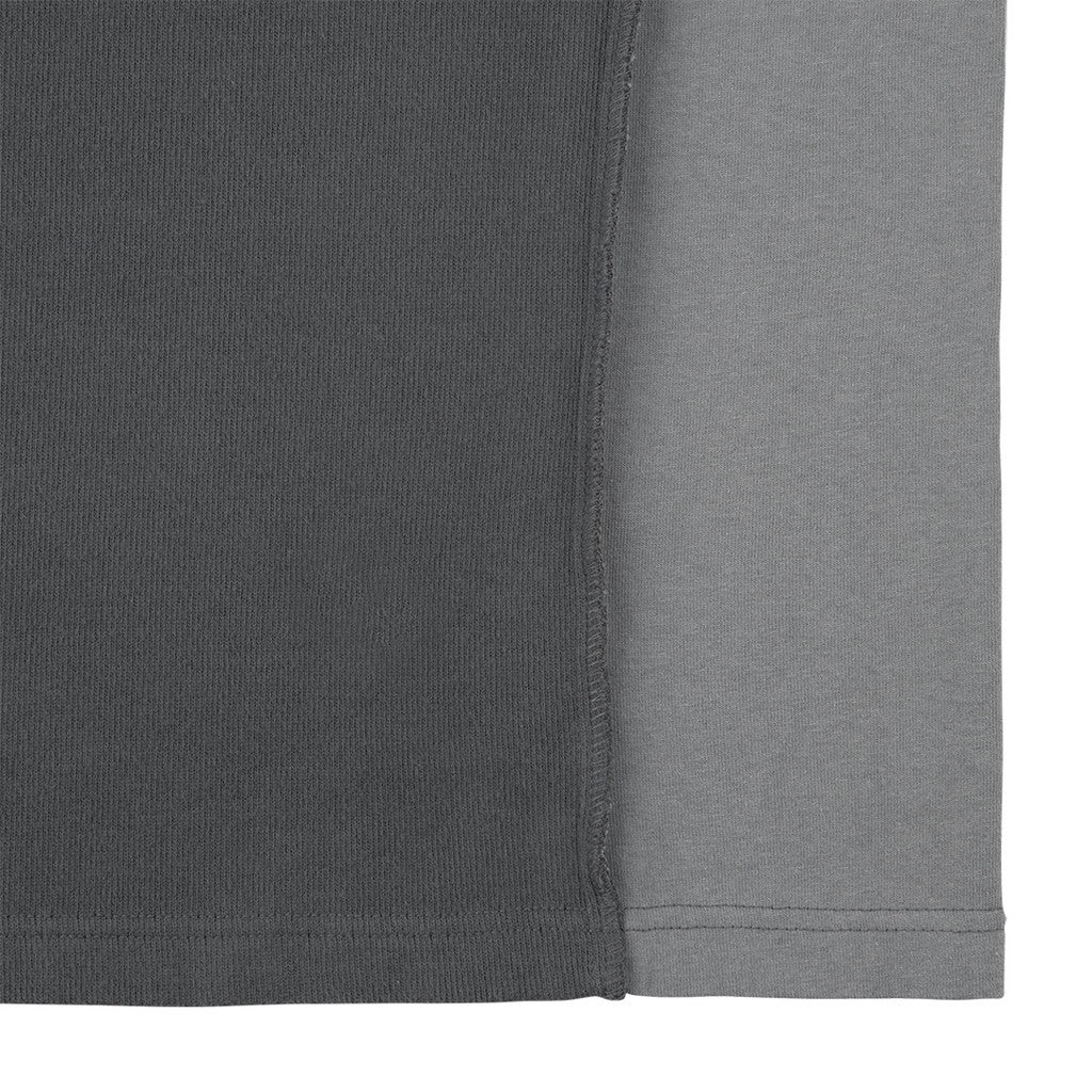 SIDE SEAM DBL KNIT T #CHARCOAL [CES26T22]