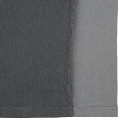 SIDE SEAM DBL KNIT T #CHARCOAL [CES26T22]