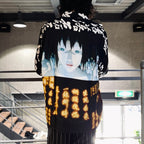 GHOST IN THE SHELL 2 INNOCENCE | Ghost in the Shell | S/S HAWAIIAN SHIRT -TYPE 2- #BLACK [INNOCENCE-WM-HI02]