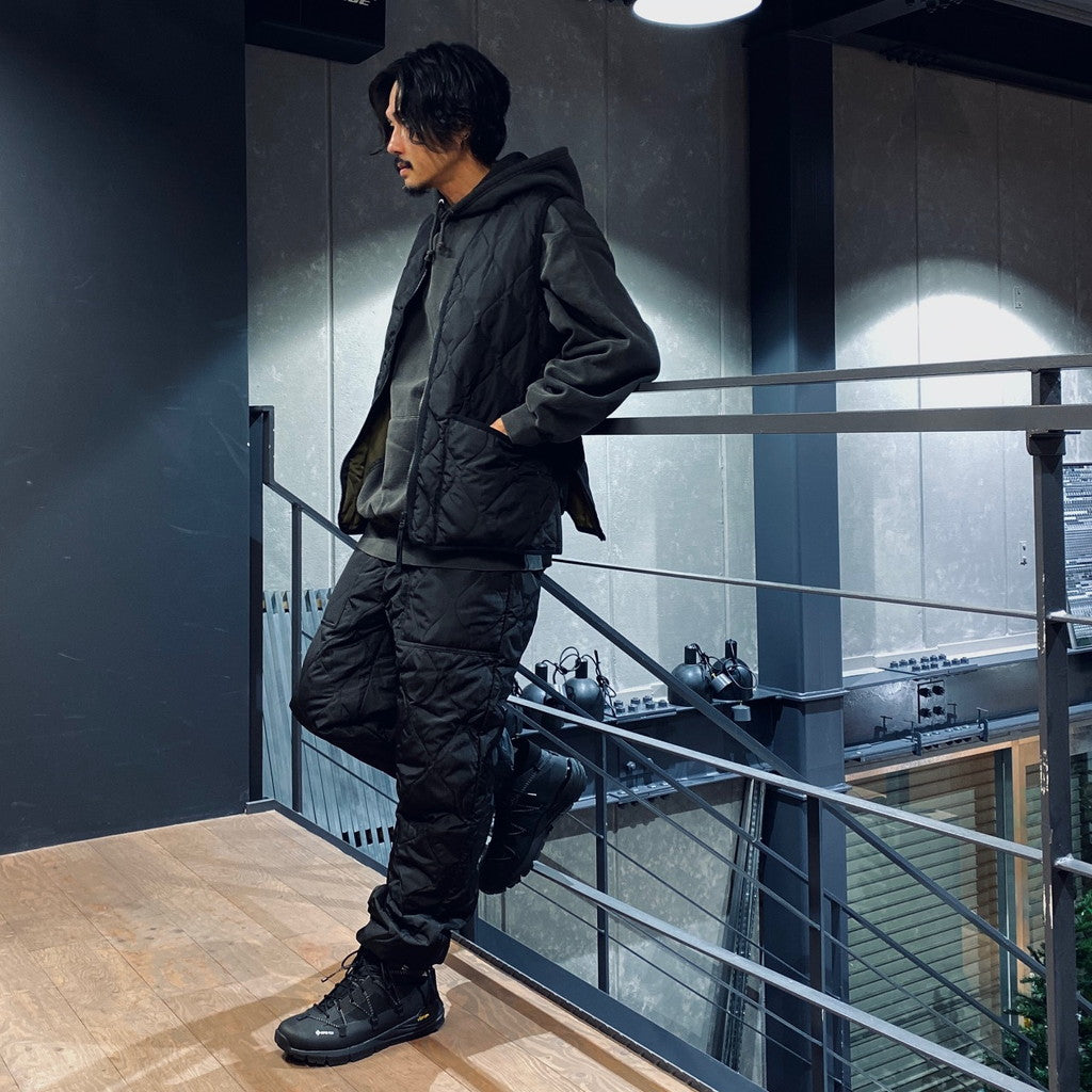 MILITARY DOWN PANTS #BLACK [TAION-131ML-1]