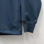 TECH DRAWSTRING TEE L/S #NAVY [BE-31026W]