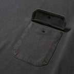 DYED POCKET HALF SLEEVE TEE #DARK GREY [HOD26-01-TS002]